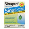 Sinupret Plus for Adults - 25 Tablets