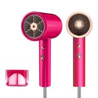 Water Ionic Hair Dryer, RAINBEAN 1800W Travel Hair Dryer with Magnetic Nozzle, 2 Speed and 3 Heat Settings, Low Noise Fast Drying Hair Dryer for Home,