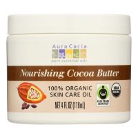 Aura Cacia - Organic Cocoa Butter - 4 oz