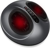 Foot Massager with Heat, NURSAL Electric Shiatsu Foot Massager for Plantar Fasciitis,Multi-Level Settings, Deeply Relax The Feet, Improve Blood Circul