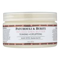 Nubian Heritage Shea Butter - 100 Percent Organic - Patchouli and Buriti - 4 oz