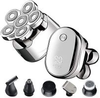 Nice Head Shavers for Men, Wet and Dry Electric Razor for Men, Rechargeable Electric Shavers Trimmer, Head Shaver Clippers Cordless Rotary Shaver Groo