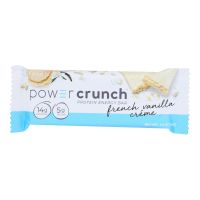 Power Crunch Bar - French Vanilla Cream - Case of 12 - 1.4 oz