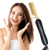 Hair Straightener Brush Comb XH