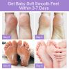 Foot exfoliating mask, suitable for dead skin and calluses, gentle foot care foot mask 3 pieces-lave