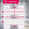 Murtisol 13ft Inflatable Gymnastics Training Mats, 4 Inch Thickness Tumbling Mats for Home Yoga,Training,Cheerleading,Yoga& Water Fun with Electric Pu