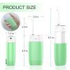Water Flosser Portable Cordless Dental Oral Irrigator Mini Rechargeable Electric Flossing for Clean Teeth with 3 Modes IPX7 Waterproof for Home Travel
