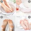 Foot exfoliating mask, suitable for dead skin and calluses, gentle foot care foot mask 3 pieces-lave