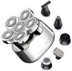 Nice Head Shavers for Men, Wet and Dry Electric Razor for Men, Rechargeable Electric Shavers Trimmer, Head Shaver Clippers Cordless Rotary Shaver Groo