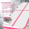 Murtisol 13ft Inflatable Gymnastics Training Mats, 4 Inch Thickness Tumbling Mats for Home Yoga,Training,Cheerleading,Yoga& Water Fun with Electric Pu