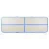 Inflatable Gymnastics Mat with Pump 196.8"x39.3"x3.9" PVC Blue