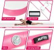 Murtisol 13ft Inflatable Gymnastics Training Mats, 4 Inch Thickness Tumbling Mats for Home Yoga,Training,Cheerleading,Yoga& Water Fun with Electric Pu