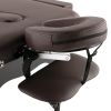 Portable Massage Bed /PU leather Spa Bed/84 Inch long 38 Inch Wide2 Section W/ Adjustable Folding Massage Table