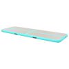 Inflatable Gymnastics Mat with Pump 315"x39.4"x3.9" PVC Green