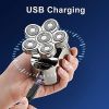 Nice Head Shavers for Men, Wet and Dry Electric Razor for Men, Rechargeable Electric Shavers Trimmer, Head Shaver Clippers Cordless Rotary Shaver Groo