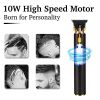 (Do Not Sell on Amazon) Men Hair Clippers, Professional Outliner Hair Trimmer Cordless, Mens Beard Trimmer, Wireless Hair Cutting Kit for Barbers, USB