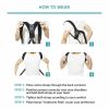 Back Posture Corrector Shoulder Straightener Brace Neck Pain Relief Women Men