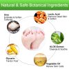 Foot exfoliating mask, suitable for dead skin and calluses, gentle foot care foot mask 2 pieces-Aloe