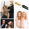 Hair Straightener Brush Comb XH