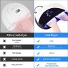 84W 42LEDs UV Nail Dryer Lamp Powerful Nail Polish Dryer Ice Lamp Smart Sensor Manicure Pedicure Nail Gel Fast Drying Machine
