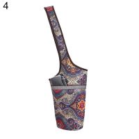 Fashion Casual Yoga Mat Carrier Canvas Fitness Sport Supplies Carry Shoulder Bag (type: 4)