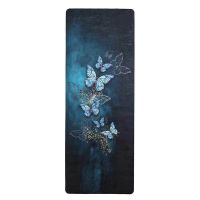 Van gaali rubber suede thickened yoga mat (Color: 1style, Thickness: 1.5mm)