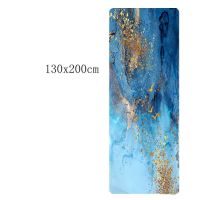 Van gaali rubber suede thickened yoga mat (Color: 11style, Thickness: 5mm)