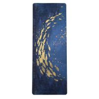 Van gaali rubber suede thickened yoga mat (Color: 7style, Thickness: 3.5mm)