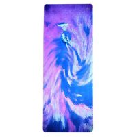 Van gaali rubber suede thickened yoga mat (Color: 9style, Thickness: 3.5mm)