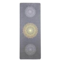 Van gaali rubber suede thickened yoga mat (Color: 6style, Thickness: 5mm)