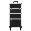 3 in 1 Aluminum Cosmetic Makeup Case Tattoo Box Pink
