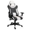 Gaming Chair Office Computer Seating Racing PU Ergonomic Chair Rolling Swivel Adjustable Massage Racer Recliner
