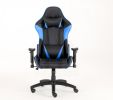 Gaming Chair Office Computer Seating Racing PU Ergonomic Chair Rolling Swivel Adjustable Massage Racer Recliner
