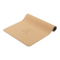 organic joga cork rubber mat, custom 4mm 5mm thick yoga met eco friendly yoga-matte,natural rubber yoga mat cork set (Material: cork)