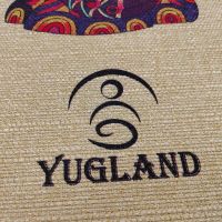 organic joga cork rubber mat, custom 4mm 5mm thick yoga met eco friendly yoga-matte,natural rubber yoga mat cork set (Material: Jute)