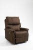 35.5'' Wide Manual Glider Standard Recliner, 3 Colors Available