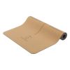 organic joga cork rubber mat, custom 4mm 5mm thick yoga met eco friendly yoga-matte,natural rubber yoga mat cork set