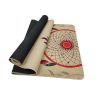 organic joga cork rubber mat, custom 4mm 5mm thick yoga met eco friendly yoga-matte,natural rubber yoga mat cork set