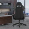 Gaming Chair Office Computer Seating Racing PU Ergonomic Chair Rolling Swivel Adjustable Massage Racer Recliner