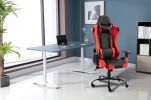 Gaming Chair Office Computer Seating Racing PU Ergonomic Chair Rolling Swivel Adjustable Massage Racer Recliner