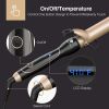 Curling Iron 1 1/2-inch Instant Heat with Extra-Smooth Tourmaline Ceramic Coating, Glove Included
