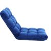 42-position adjustable backrest floor sofa chair, lounge chair with upholstered backrest, folding lazy chair for meditation, reading, watching, video