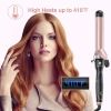 Curling Iron 1 1/2-inch Instant Heat with Extra-Smooth Tourmaline Ceramic Coating, Glove Included