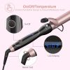 Curling Iron 1 1/2-inch Instant Heat with Extra-Smooth Tourmaline Ceramic Coating, Glove Included