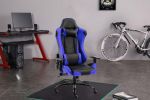 Gaming Chair Office Computer Seating Racing PU Ergonomic Chair Rolling Swivel Adjustable Massage Racer Recliner