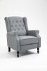 30.25'' Wide Manual Glider Wing Chair Recliner, 2 Colors Availabel