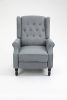 30.25'' Wide Manual Glider Wing Chair Recliner, 2 Colors Availabel
